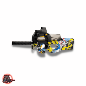 Submachine Gun in Orbeez | P90 Yellow